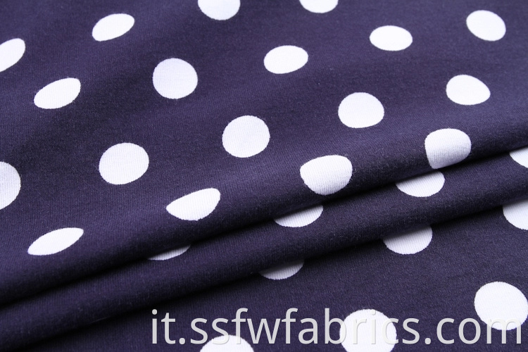 Fashionalble White Dot Fabric Cottons